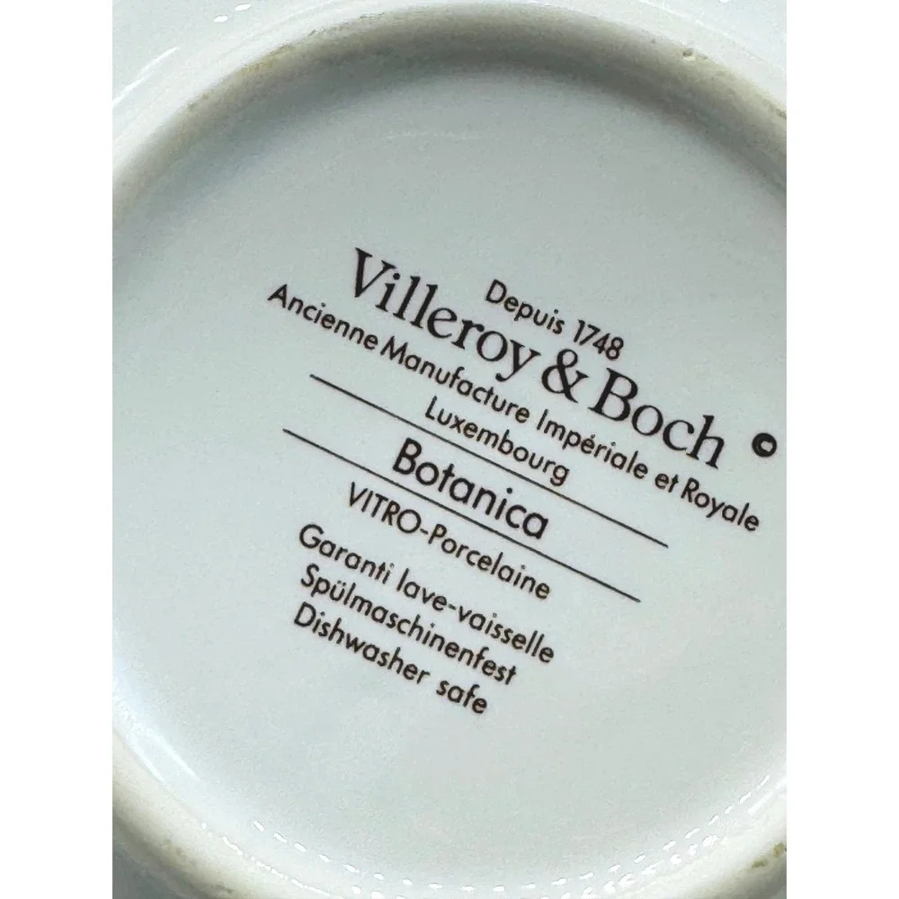 Villeroy and Boch Botanica Teapot Aquilegia Vulgaris Tea Pot 6.5 inch